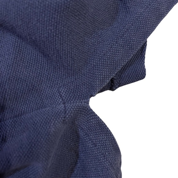 Polo Ralph Lauren Men's Navy Blue Custom Fit Polo Shirt Embroidered Wings Size M - Picture 9 of 11